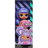 MGAE L.O.L. Surprise Tweens Bailey Bebek, Pembe Kıyafet, Lila Sa&ccedil;, Plastik, 16.5 cm