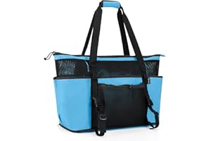 Fasrom Bolsa de Playa de Malla Extragrande, Bolsa de Playa Familiar (Patente Pendiente)