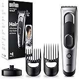 Braun Series 7 Tagliacapelli Uomo, Con 17 Impostazioni Di Lunghezza, Sistema Di Memoria Safetylock, Lame Ultra Affilate, 2 Pe