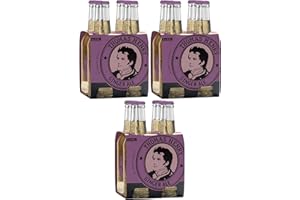 ‎THOMAS HENRY Thomas Henry Ginger Ale - besonders würzig - (3 x 4 x 0,2 l Glas MW) 3er Set Ingwerlimonade zum Mixen deiner Longdrinks und Cocktails mit Whisky, Rum & Co.