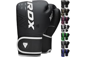 RDX Enfants Gants de Boxe pour Muay Thaï et Entraînement, Junior Kara Gants en Maya Hide Cuir pour Kickboxing, Sacs de Frappe, Sparring, Vitesse Ball, Arts Martiaux et Pattes d'ours, Boxing Gloves