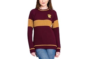 ELBENWALD Harry Potter Quidditch Gryffindor sweter oryginalny z filmu wełna jagnięca