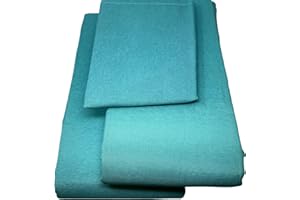 ‎JEMIDI JEMIDI Bierbankauflagen Set 3-teilig - 90x240cm - Sitzkissen und Tischdecke für 70er Bierzeltgarnitur - Bierbank Auflagen Set - Aqua