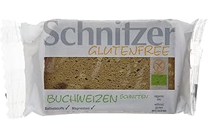 Schnitzer glutenfree Bio Buchweizen Schnitten, 6er Pack (6 x 250 g)