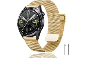 KEECUTY Pasek do zegarka Huawei Watch GT3 42mm /Watch GT2 42mm Pętla Bransoletki Pasek Kompatybilny z Huawei Watch 2 Sport/Honor Watch Magic 2 42mm/ Garmin venu/Forerunner 245/645/ Galaxy Watch 3 41mm/Active