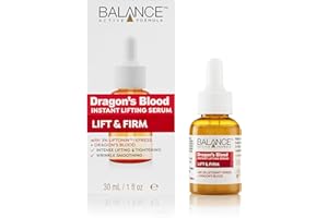 Balance Active Formula Dragon's Blood Instant Lifting Serum (30ml) - Lightweight & Non-Greasy Serum Firmer Looking Skin And Reducing The Appearance Of Wrinkles