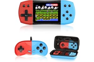Handheld-Spielekonsole – Vaomon Handheld-Spiele für Kinder, über 620 Klassische FC-Spiele, Retro-Handheld-Spielekonsole mit tragbarer Hülle, Handheld-Spielunterstützung zum Anschließen von Fernseher