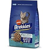 Brekkies Pienso para Gatos con Salmon, Atun y Verduras 3,5kg