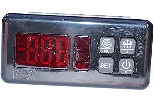 Termostato digital AKO D14323-50°/+99° | AKO Con descarche, 3 Reles, (Sonda NTC)