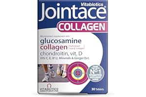 Jointace Collagen by Vitabiotics - Advanced Bone & Cartilage Support - Includes Collagen, Glucosamine & Chondroitin & Ginger