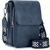 MUIIKOLA Small Shoulder Bag,Mobile Shoulder Bag,Women Mobile Bag with Touch Screen,PU Leather Shoulder Bag with Strap and Tra