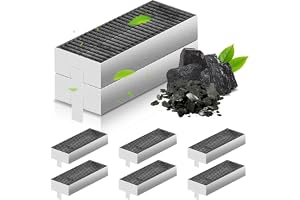 8 stycken aktiverade kolfilter för Bosch HEZ9VRUD0 17004811/Siemens HZ9VRCR0/Neff Z821VR0/Gaggenau CA282111/Constructa CZ9VRC