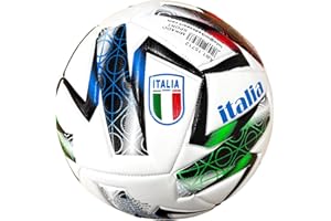 MIKADO SPORT Palla da Calcio da Adulto Ragazzo - Palloni da Calcio Allenamento per Tempo Libero - Pallone Italia Grande Misura 5 - Palla per Bambino - Soccer Ball - Idea Regalo Bambini Adulti
