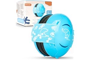 Schallwerk ® Mini+ Baby Ear Defenders 0-36 Months - Hearing protection for Kids & Babies - Baby Headphones, Noise Cancelling Headphones, Toddler Ear Defenders Age 2, 0-3 6-12 months