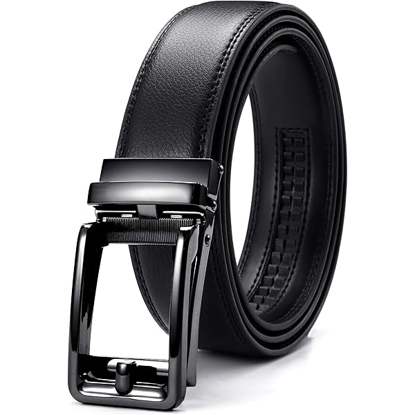 Cintura da uomo in pelle goffrata personalizzata con cintura a