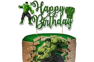 SEYAL Hlk Happy Birthday Cake Topper - Fun Party Decoration - Stylish Cake Accessory - Durable & Reusable - Perfect for Celebrations, Events & Festive Gatherings