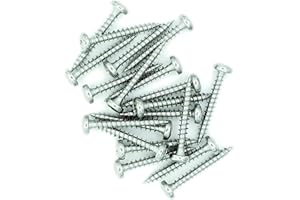 SINGULARITY SUPPLIES No.6 x 1.2 (4mm x 30mm) Pozi Pan Chipboard Screw - Stainless Steel (A2) (Pack of 50)