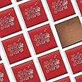 Burmont's Premium Red Mr & Mrs Wedding Chocolate Neapolitans (25 Chocolates)