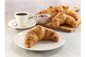 LANTMANNEN UNIBAKE Lantmannen Frozen All Butter Croissants - 48x70g