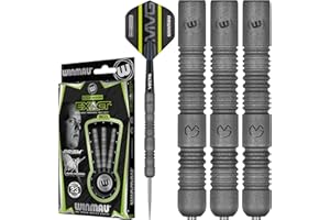 WINMAU Michael Van Gerwen MvG Exact Tungsten Darts Set with Flights And Stems (Shafts)