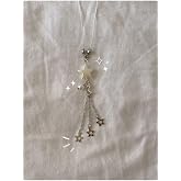 hb tasarım Starry Night y2k coquette Phone Charm, Tek Ebat, bettymettys30, beyaz, Kadın