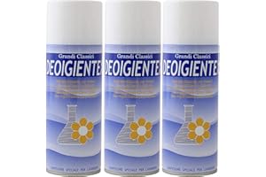 Rampi Deodorant Spray Geruchshemmend Deo Igientex die Grandi Classici Laundry Home Professional Hygiene Innen (für Textilien, Tende, Schuhe, Auto ECC.) 400 ml Tris Deoigientex