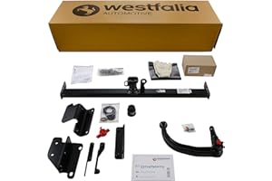 Westfalia abnehmbare Anhängerkupplung für Nissan Qashqai (inkl +2) (BJ 02/2007-01/2014) - im Set mit 13-pol. fzg.-spez. Westfalia Elektrosatz