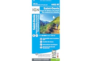 IGN Saint-Denis (Réunion) - Carte topographique