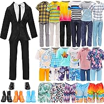 Enseble De Vêteents Et Accessoires Pour Poupées Ken, Coprenant 1