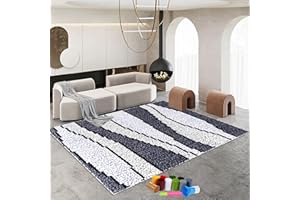 RXIBEFUW Teppich Knüpfen Set Erwachsene mit Häkelnadel - Knüpfteppich Zum Selber Knüpfen - 38 x 52 cm Farbe Bedruckter Leinwand Knüpfset - Großer Latch Hook Kit Teppich Machen Handwerk Home - Kreuzstich-Set