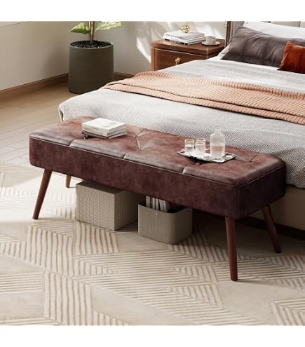 Panchina contenore velluto crema e oro 79 cm DURHAM
