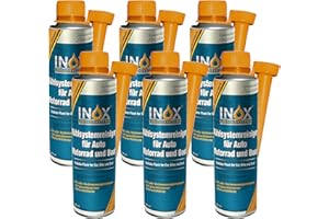 INOX-LIQUIDSYSTEMS INOX® Additif nettoyant pour système de Refroidissement, Refroidisseur de Protection pour Voiture, Moteur et Bateau - 6 x 250 ML