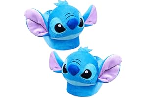 Disney Zapatillas de Casa Mujer Peluche Stitch Igor Winnie the Pooh Baby Yoda