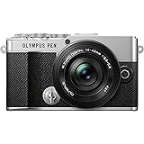 Olympus Pen E-P7 V205111SE000 Aparat Fotograficzny, Czarny/Srebrny, Compact