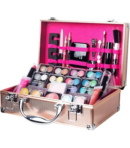 BCT-Kosmetik 52 Makeup Set with Travel Vanity Box Set Professional