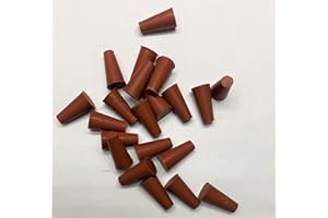 dexierp Fuerza de protección Tapón de tapón para Orificio de 7/32 "5-6 mm (Paquete de 50) Apertura de Botella de Tubo 1/4-20 UNC 1/4-28 UNF M5.5 M6 Tuerca de Rosca Enmascaramiento de Pintura