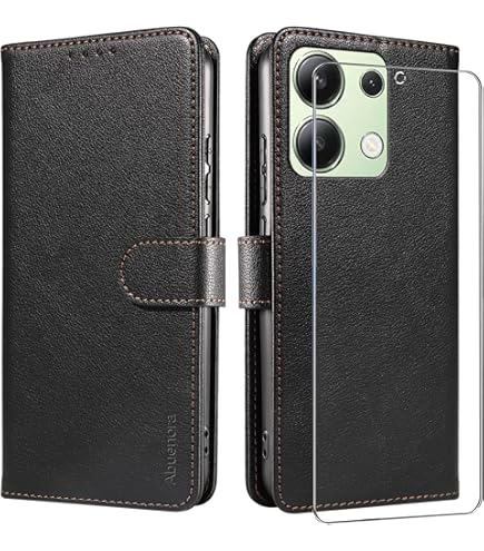 Xiaomi Redmi Note 6 64 Gb Funda Para Redmi Note 13 Funda Libro Para Xiaomi Redmi Note 13 4G - Cuero PU, Con Ranuras Para Tarjetas Y Bloqueo RFID, Azul Funda Redmi Note 13 4g