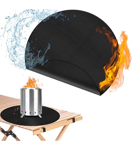 Outdoor Fire Pit Indoor Fire Resistent Fireplace Mat 152 U00d7100 Cm, Fire Pit Mat Fireproof Mat For Under Bbq