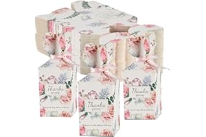 GOOMP 30 Pezzi Scatola Regalo Scatoline Cartone,Scatole Caramelle Scatola Portaconfetti Matrimonio Scatole per Bomboniere Scatoline Portaconfetti Comunione Scatolina Portaconfetti Scatola Regalo Compleanno