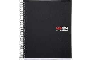 miquelrius 47142 – Cahier, A5, Couleur Noir