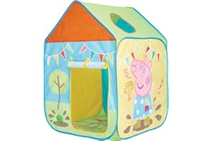 WORLDS APART Peppa Pig - Tente de jeu maisonnette pop-up