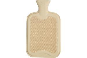 VAGABOND BAGS LTD Vagabond 2L Buttermilk Ribbed Hot Water Bottle