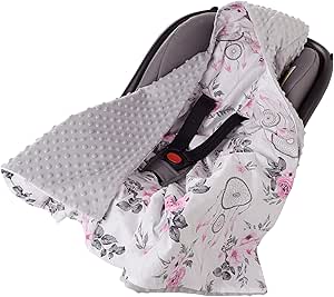 Couverture Enveloppante Bebe Nid D Ange Siege Auto 85x85cm Multifonction Poussette Hiver Avec Une Capuche Douce Et Moelleuse Pour Landaus Medi Partners Amazon Fr Bebe Et Puericulture