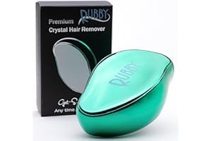 Das Original! Rubby Nano Crystal Haarentferner | Haarentfernung ohne Rasieren | Ohne Schmerzen & Schneiden | Magischer Haarentferner (1x, Grün)