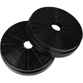 vhbw 2x activated carbon filter replaces Klarstein 10030727 | For Cooker Hood - 17.5 cm