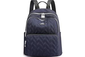 KESUDE Klein Rucksack Damen Rucksäcke Schultertasche Elegant Nylon Casual Schultasche Taschen Damen Cityrucksack für Damen Mädchen Frauen Schule Uni Reisen Freizeit