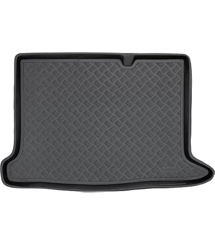 Tapis De Sol Caoutchouc Conducteur Pour Dacia Lodgy 7 Places (2012-) - Antidérapant, Facile à Nettoyer - 8