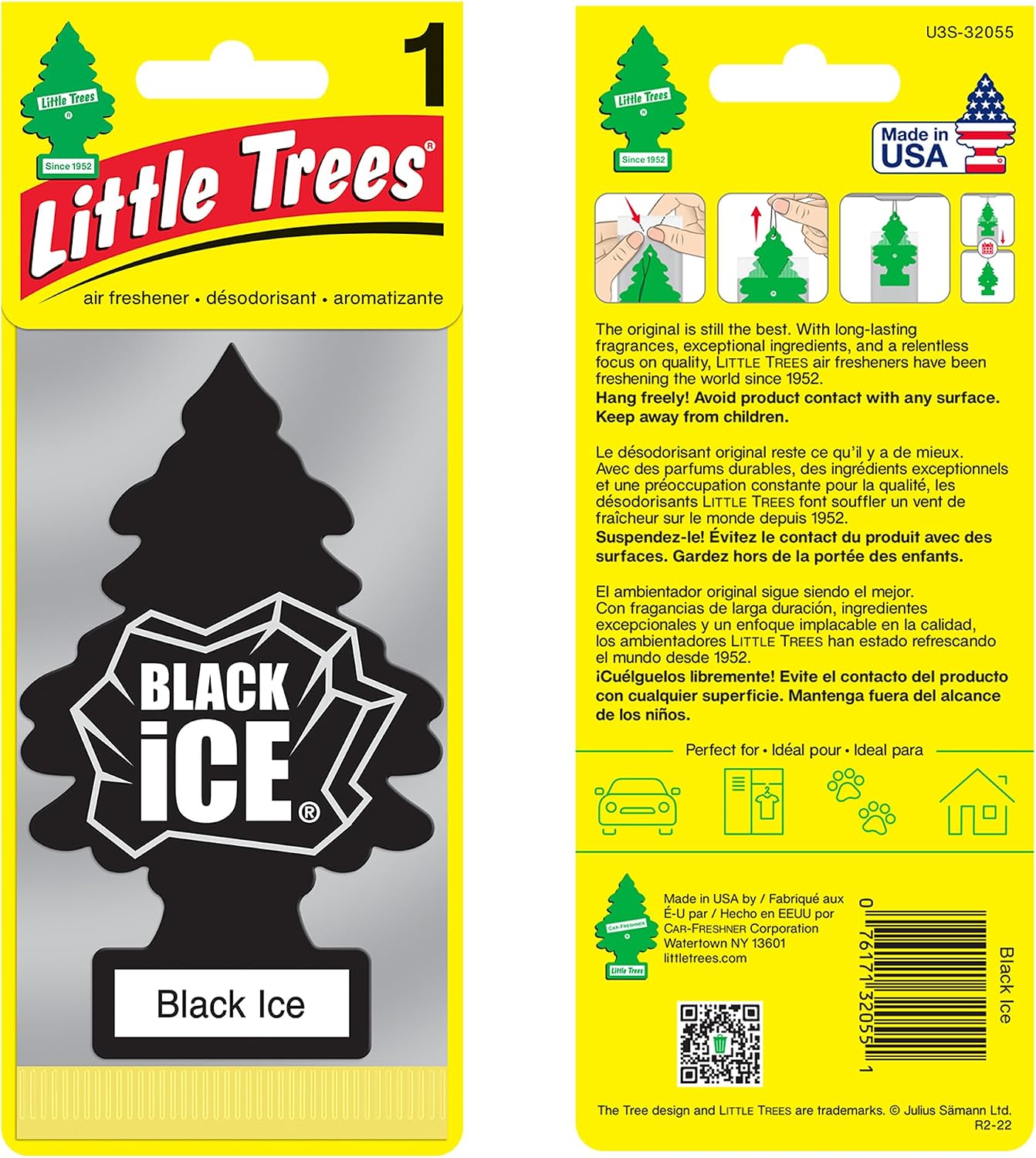 Faut-il Acheter le Little Trees Air Freshener Tree MTR0004 Black (Sélection) ? Notre Avis