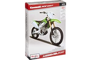MAISTO Tobar Zestaw Kawasaki Kx 450F w skali 1:12