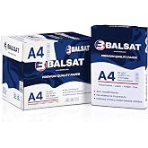 Balsat Paper DIN A4 80 g, 500 Sheets, Pack of 500 &ndash; Office Paper (2500)